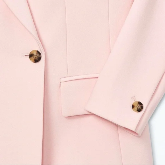 Club Monaco Light Pink Blazer - Picture 4 of 9